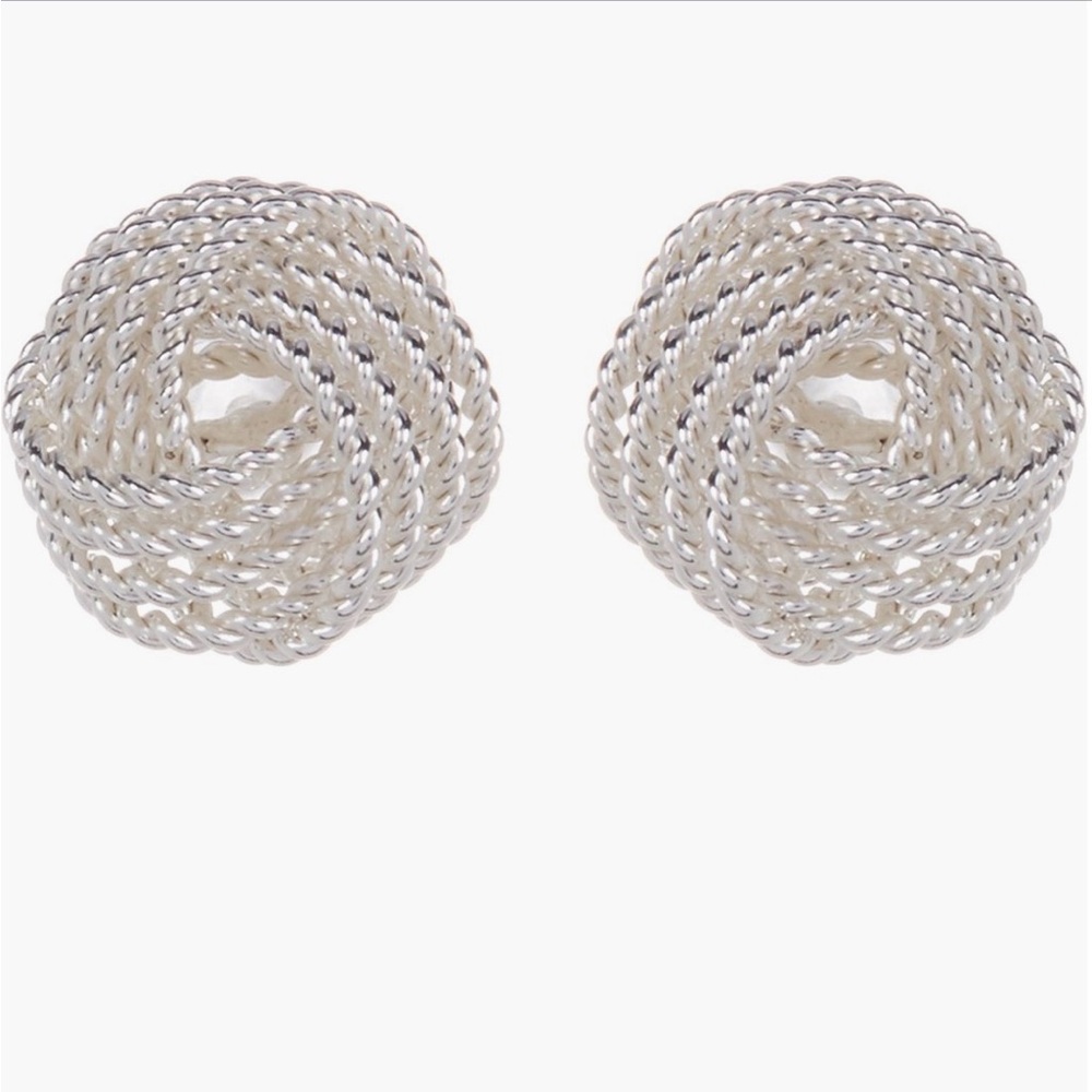 🔹NEW🔹Argento Vivo Twisted Silver Earrings